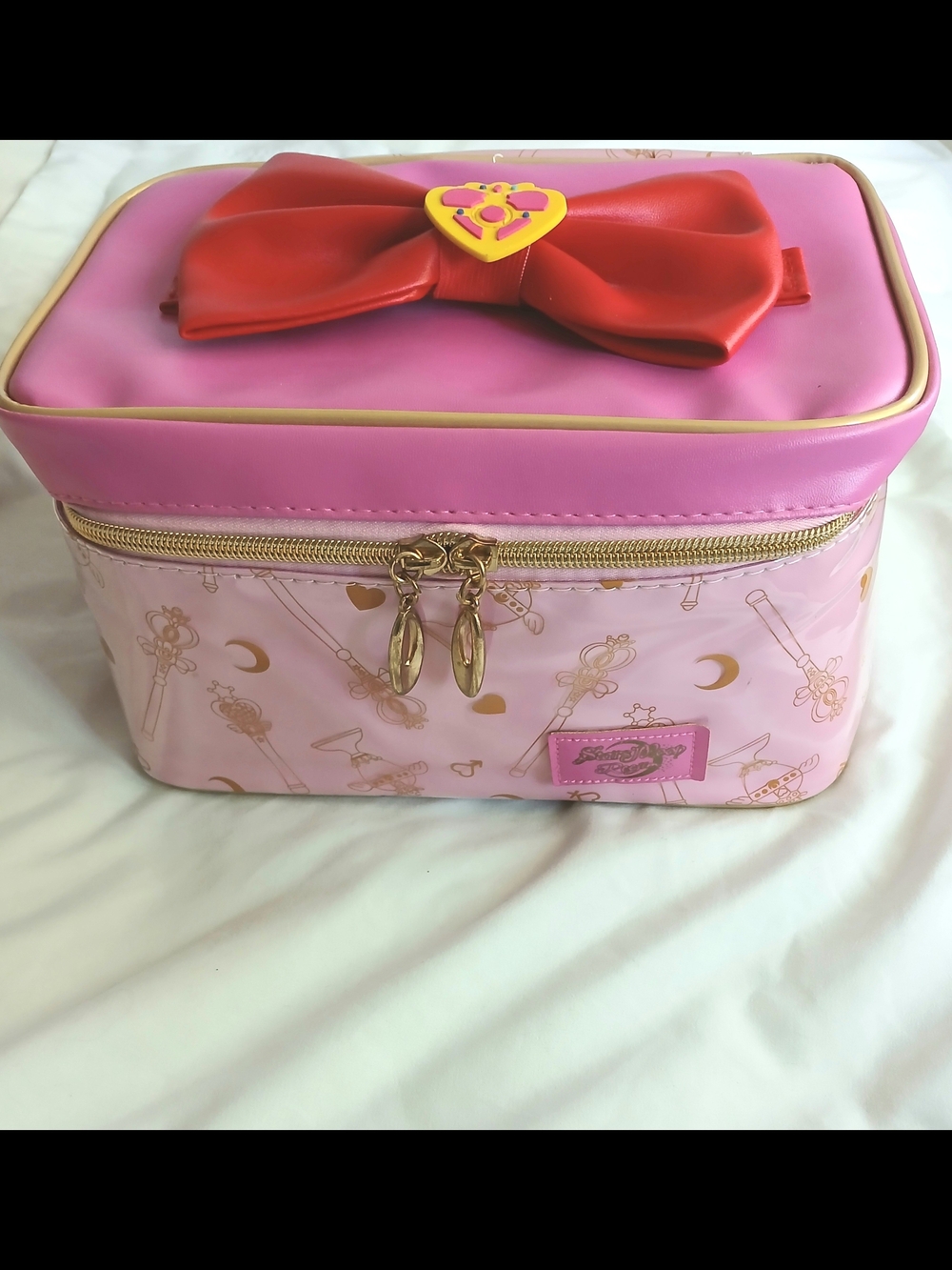 Sailor Moon Makeup / Cosmetic Bag With Bow Handle